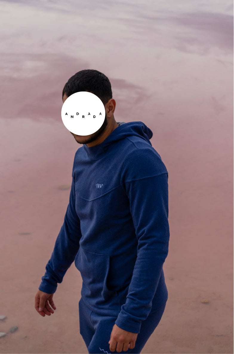 Sudadera Azul Eco